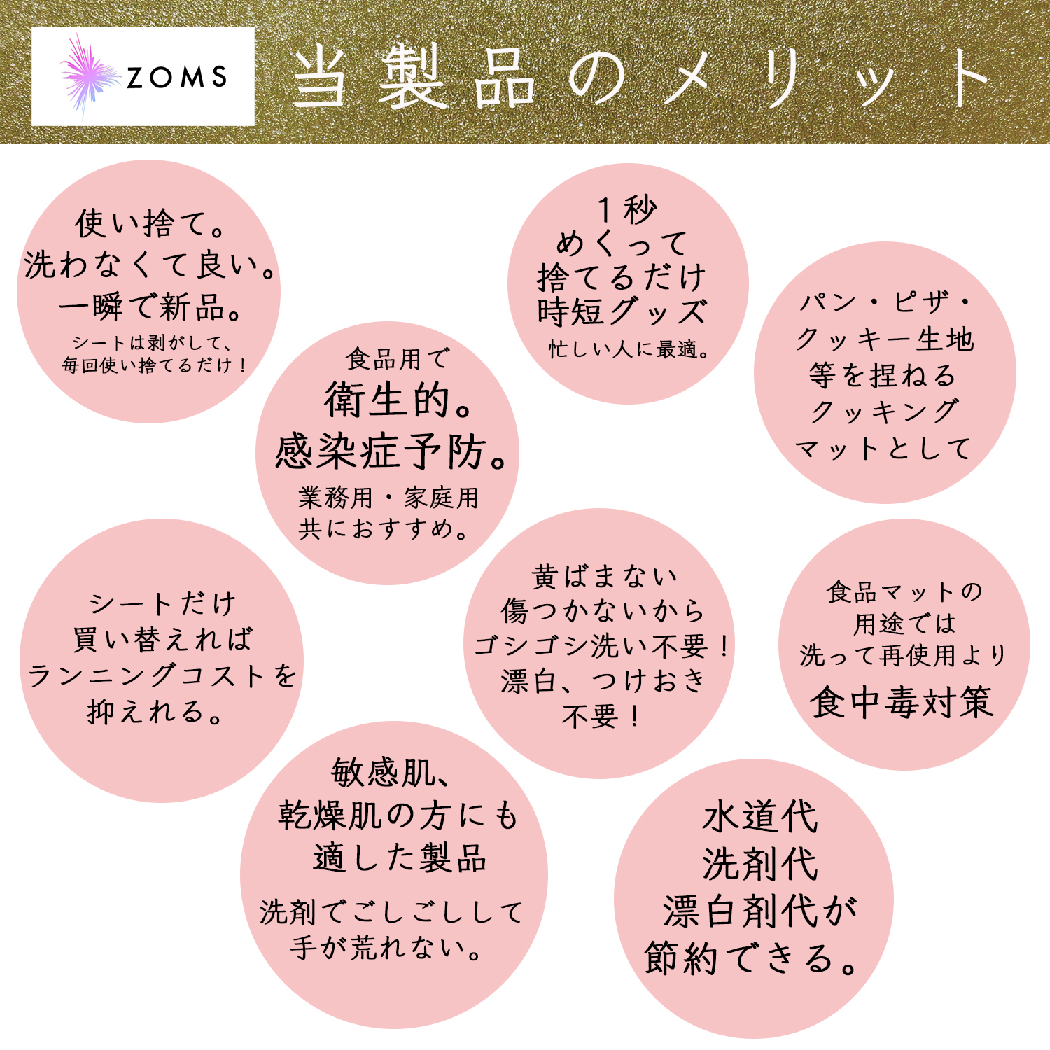 使い捨てシートまな板